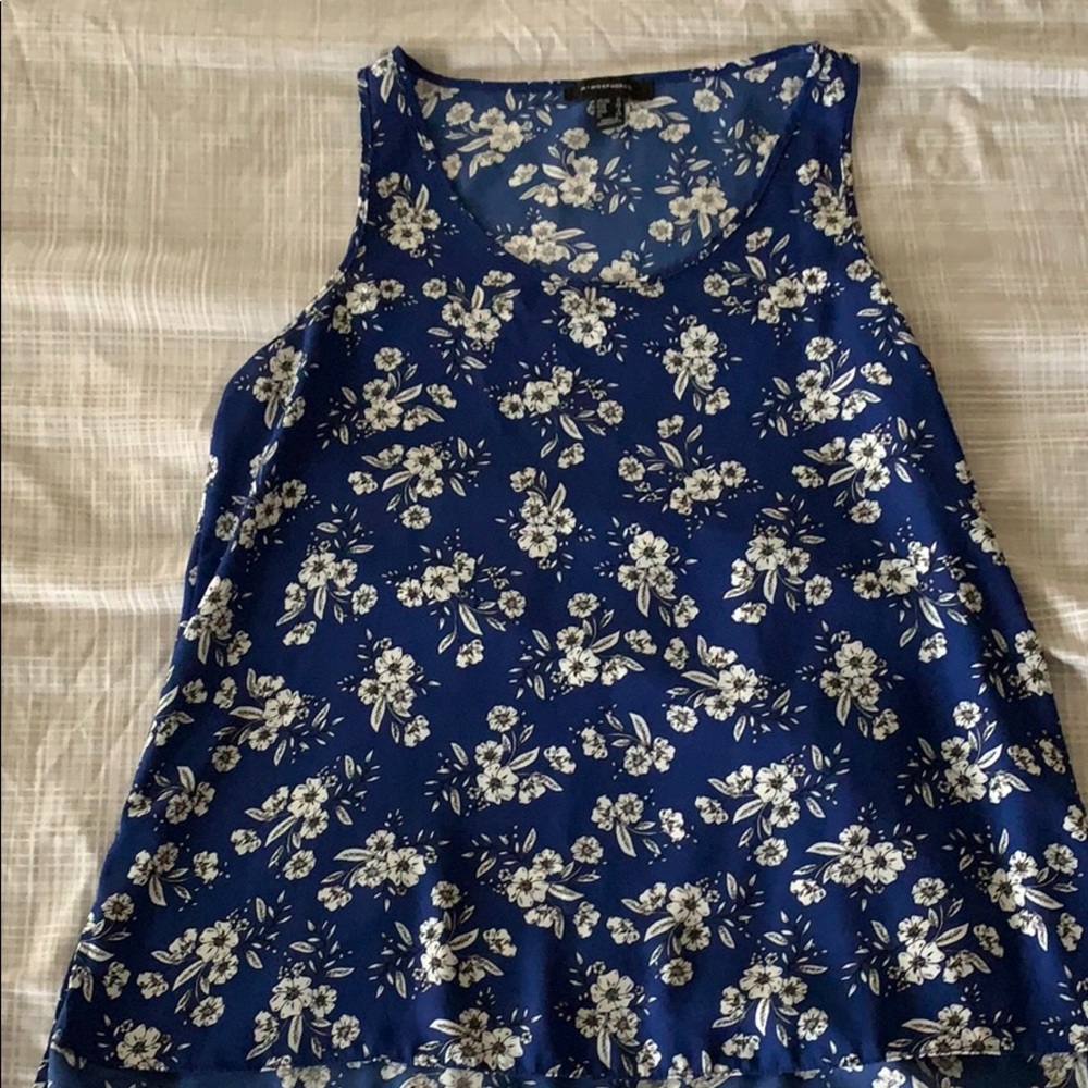 Floral flowing top